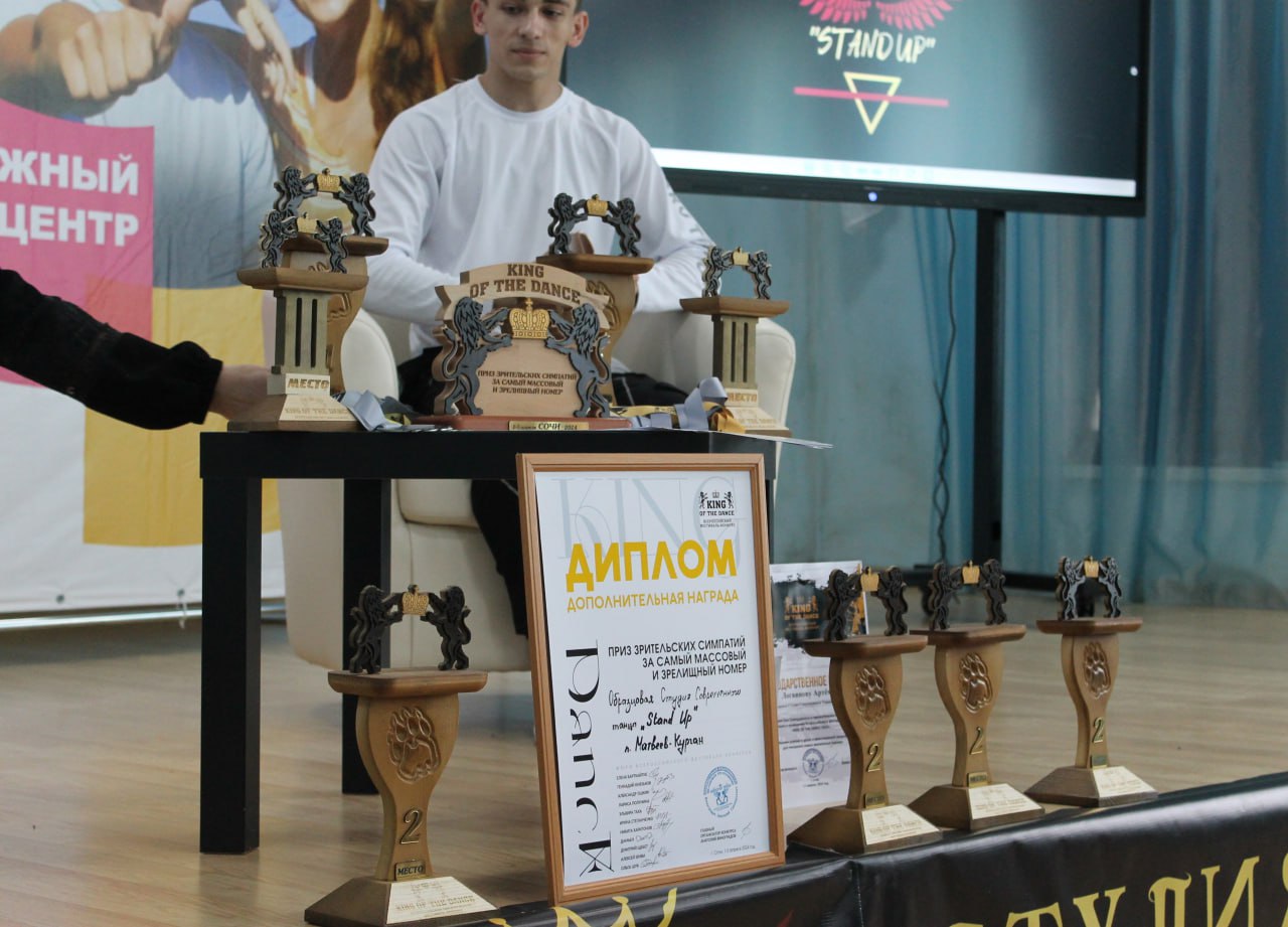 Танцевальный коллектив из Матвеев Кургана забрал 12 наград на фестивале в Сочи