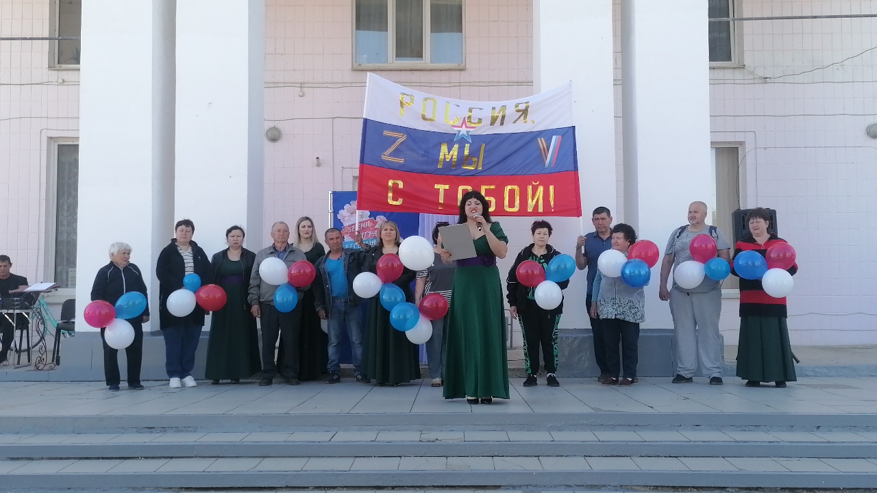 В с.Ряженое прошел первомайский концерт