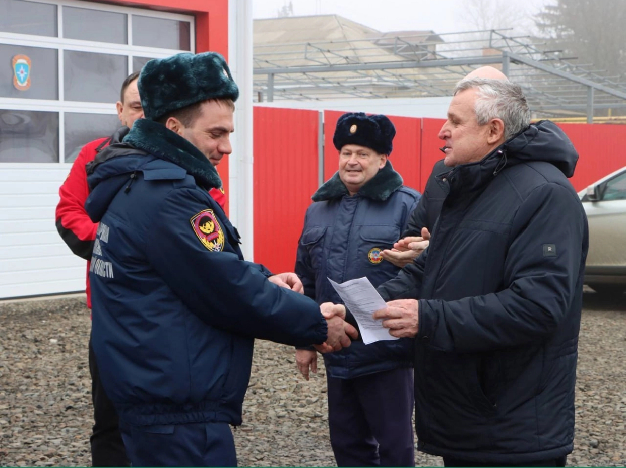 Новониколаевская пожарная часть по итогам 2024 года — лучшая в Ростовской области